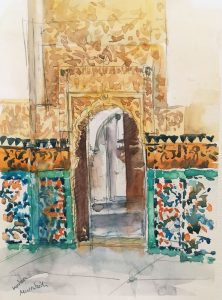 Watercolour Marrakech