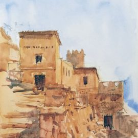 Watercolour Ouarzazate